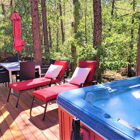 Four Seasons Getaway-Private Hot Spa With Pine Tree Views-Walk To Village And Pineknot Trailhead-Plus King Bed! Біг-Бер-Лейк Екстер'єр фото